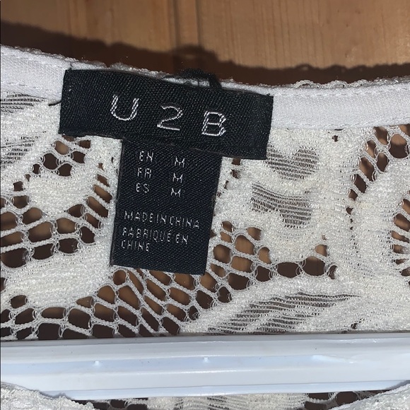 Lace longe sleeve shirt - Picture 2 of 2